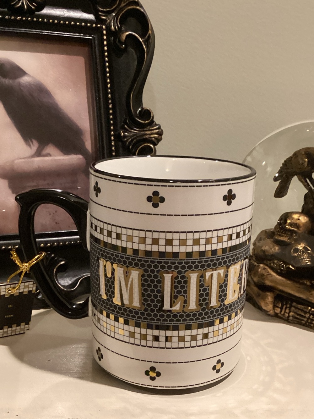 I’m Literally Dead Halloween Coffee Mug